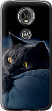 Чохол на Motorola Moto E5 Plus Димчастий кіт "825u-1412-851"