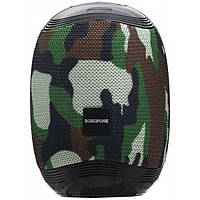 Портативна колонка BOROFONE BR6 Miraculous sports wireless speaker Camouflage Green trs