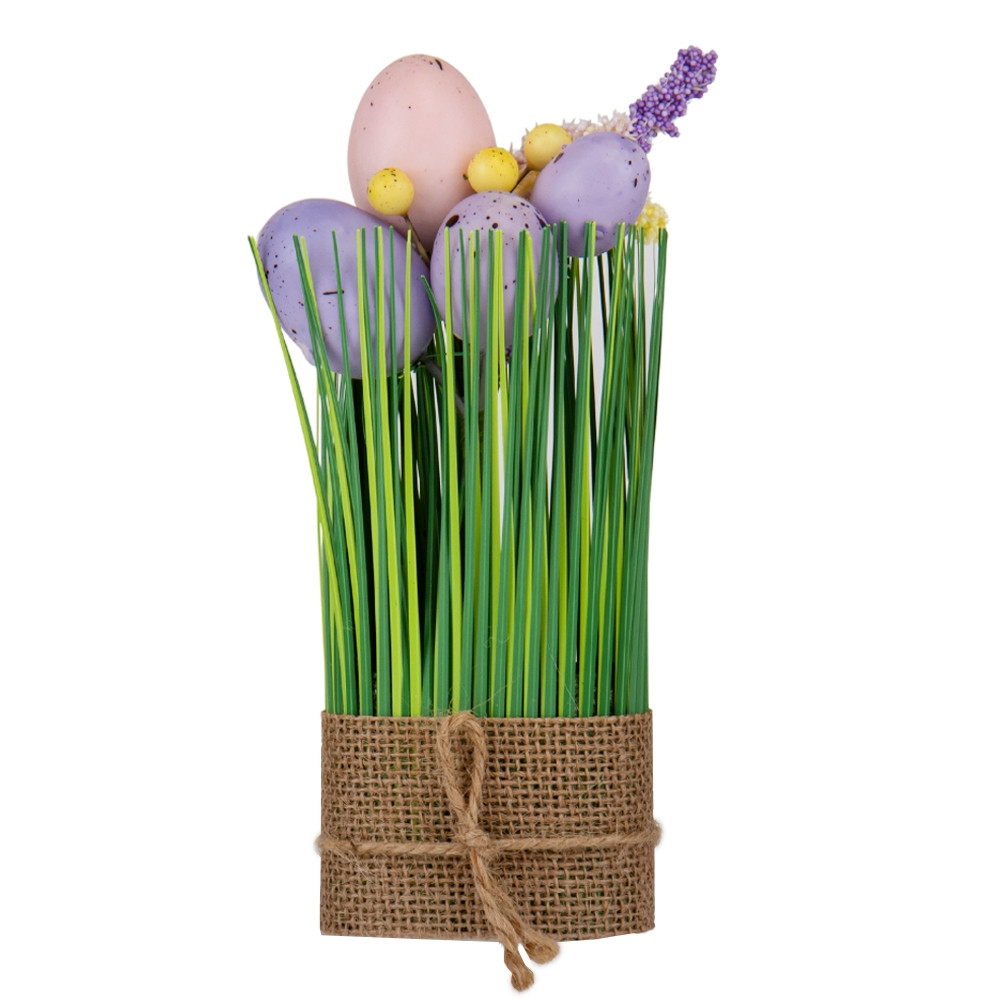 Декоративна пасхальна настільна композиція "Весняна мелодія" висота 20 см, фото 1