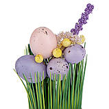 Декоративна пасхальна настільна композиція "Весняна мелодія" висота 20 см, фото 2