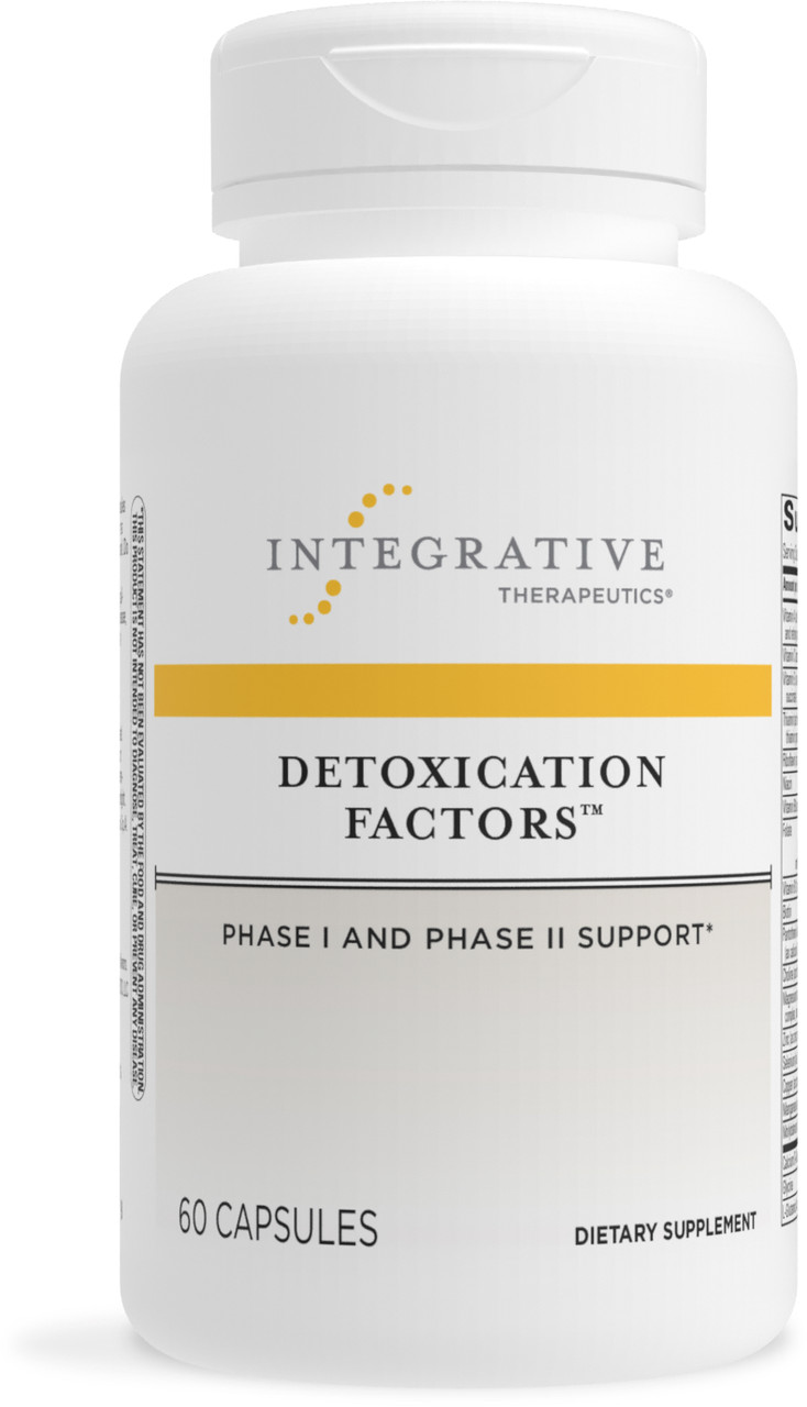 Integrative Therapeutics Detoxication Factors/підтримання шляхів детоксикації фази I та II 60 капсул