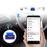 Міні ELM327 V2.1 Bluetooth OBD-II сканер діагностики авто, фото 3