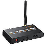 Цифро аналоговий аудіоконвертер 192 кГц Bluetooth APT-X AAC SBC DAC конвертер Neoteck NTK108C, фото 8