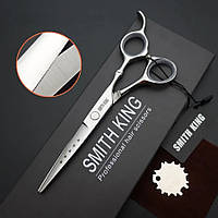 Перукарські ножиці 6 дюймів для стрижки волосся з мікро зубчиками SMITH KING SK23-60 Japan 440C