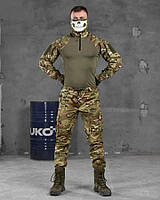 Костюм тактичний чоловіча військова форма мультикам, Демісезонний армійський комплект штани убакс multicam