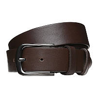 Мужской кожаный ремень Borsa Leather v1n-gen35L-115x2 коричневый GM