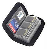 Чохол для зберігання карти пам'яті SD для фотографа 18 слота для SD + 4 карти CF, фото 8