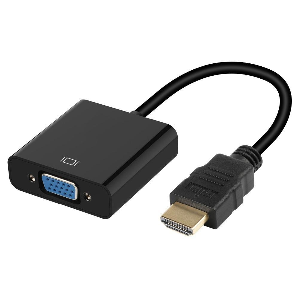Перехідники-конвектор HDMI на VGA конвертер для комп'ютера або ноутбука TISHRIC