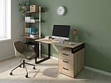 Стіл MebelProff Loft L120, письмовий стіл loft, комп'ютерний стіл loft, стіл лофт, фото 2