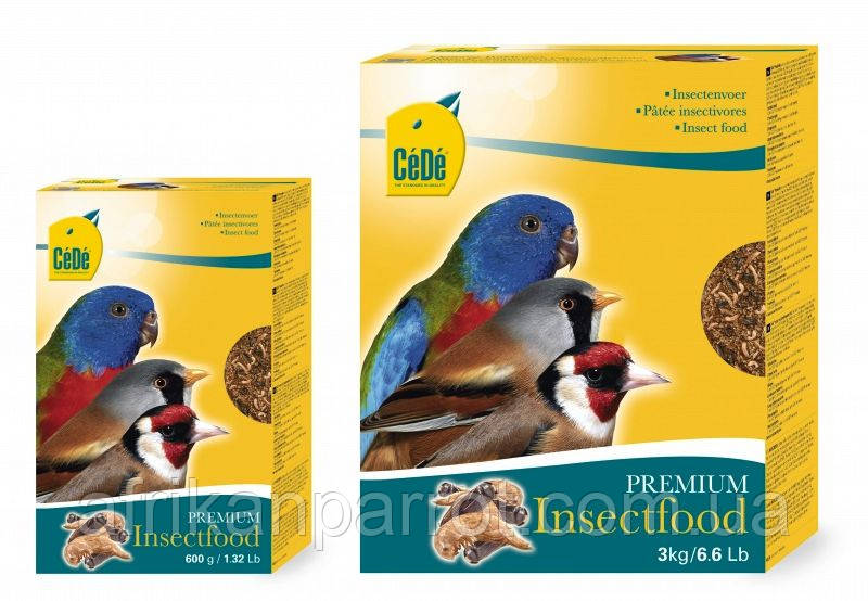 CeDe Корм для птахів з медом і ягодами 600 г (Cédé Insectfood)