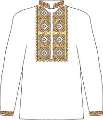 ЧСВП-31. Заготовка Чоловіча сорочка домоткана