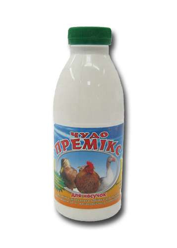 Премікс "Диво" 1% несушка 500 г (пляшка) кормова добавка