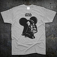 Футболка Fruit of the Loom Дарт Вейдер Звездные Воины Darth Vader Star Wars Серый XXL (719123 BM, код: 7584765