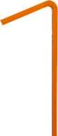 Трубочка для напитков гофра оранжевая 21 см. d 4.8 м., 200/60/12000
