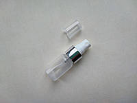 15 - 12 мл полупрозрачный Полипропилен (РР) с серебристым распылителем 20/410 бутылка, флакон, атомайзер
