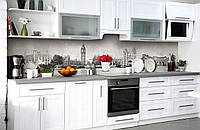Наклейка виниловая кухонный фартук Zatarga Лондон 3Д 650х2500 мм NB, код: 5562361