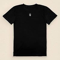 Патриотичная футболка Dexters мужская с гербом Украины M черный (131631968755) NX, код: 8335614