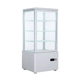 Вітрина холодильна 78 л Hurakan HKN-UPD78W white