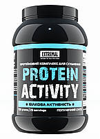 Комплексный протеин для похудения 700 г клубничный смузи Extremal Protein activity высокобелк PI, код: 7561424