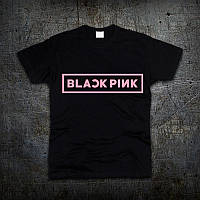 Футболка Fruit of the Loom Лого Black Pink K-POP Черная XXL (7197121) NX, код: 7584575