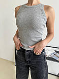Топ майка з відкритими плечима - виробник Туреччина, фото 7