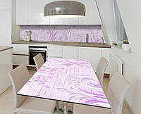 Наклейка 3Д виниловая на стол Zatarga «Зефирная лепка» 600х1200 мм для домов, квартир, столов BM, код: 6439978