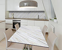 Наклейка 3Д виниловая на стол Zatarga «Молочные реки» 650х1200 мм для домов, квартир, столов, BM, код: 6440063