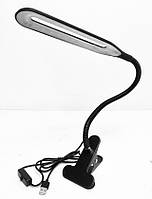 Лампа JL 24 LED светодиодная на прищепке от USB LED 206 Черный TR, код: 2596773