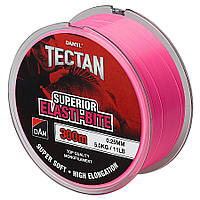 Волосінь DAM Damyl Tectan Superior Elasti-Bite 300м 0.30 мм 6.5 кг (рожевий)