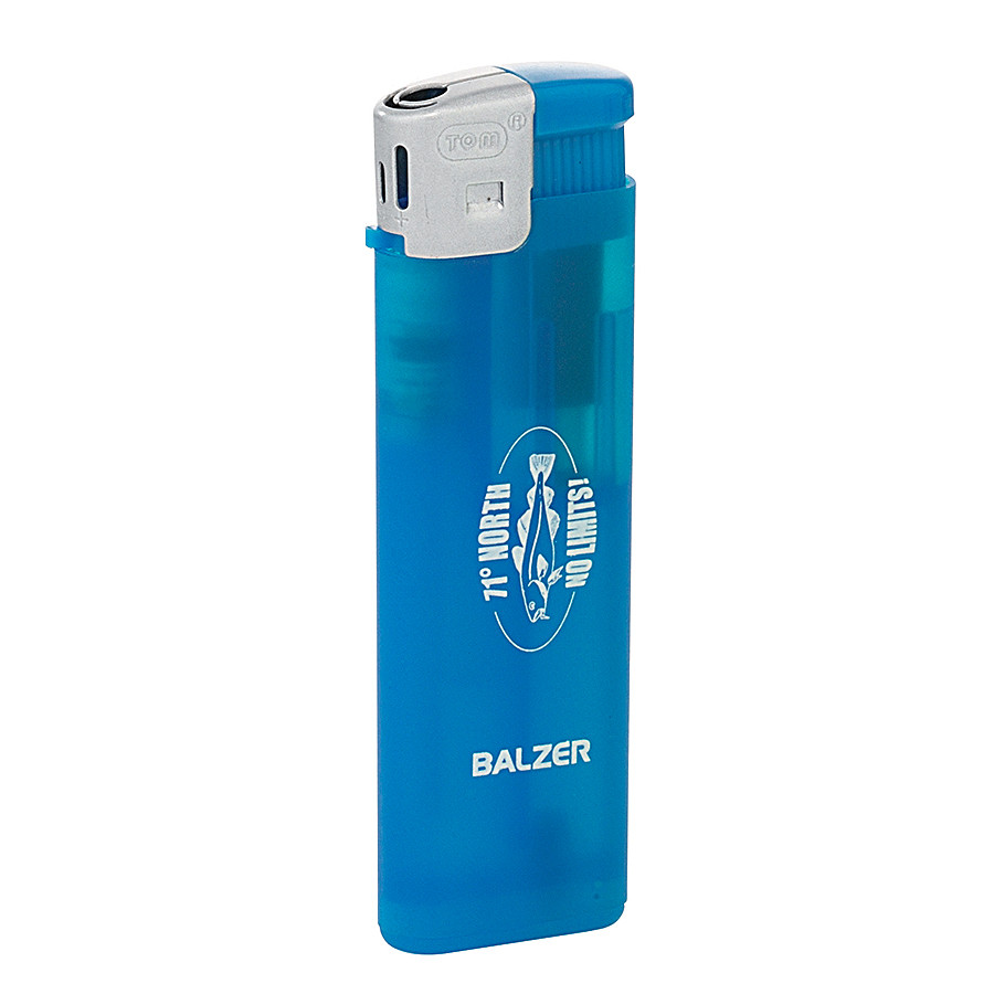 Запальничка Balzer із зображенням сома (синя)