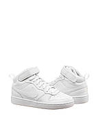 Кроссовки женские Nike Court Borough Mid 2 (Gs) (CD7782-100) 38.5 Белый NB, код: 8240152