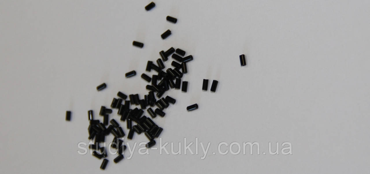 Бісер, рубка, стеклярус, № 13. Довжина 3 мм Чехія, Пресциоза. Упаковка 10 грам. Арт. 504, фото 1