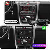 Go Штатна магнітола в машину для Audi A6 III (C6) 2004-2008 екран 9" 4/64Gb 4G Wi-Fi GPS Top, фото 4