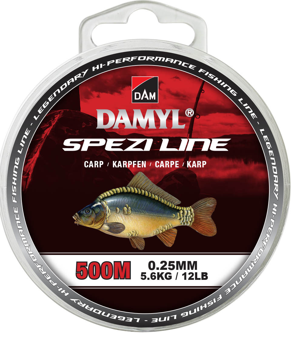 Волосінь DAM Damyl Spezi Line Carp 500 м 0.25 мм 5.6 кг (оливковий)