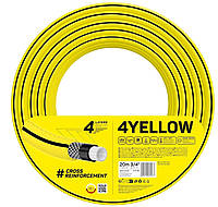 Шланг садовый CELLFAST 4YELLOW 3/4" 20м 4 слоя до 20 Бар -10 50°C 10-520