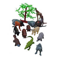Набор фигурок животных "Wild life" в тубусе [tsi236990-TCI]