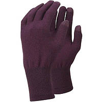 Перчатки Trekmates Merino Touch Glove TM-005149 blackcurrant - S - фиолетовый