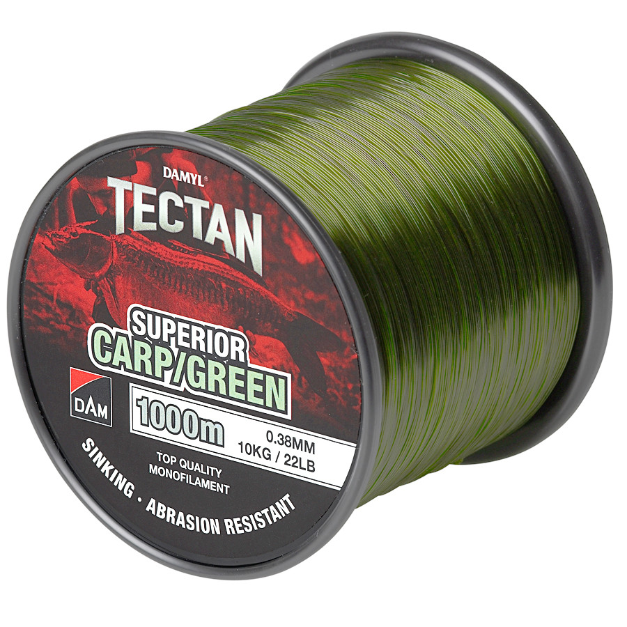 Волосінь DAM Damyl Tectan Carp 1000м 0,33 мм 8,0 кг (green)