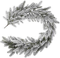 Декоративна гірлянда снігова хвоя 150 см DP219488 BonaDi TR, код: 8390242
