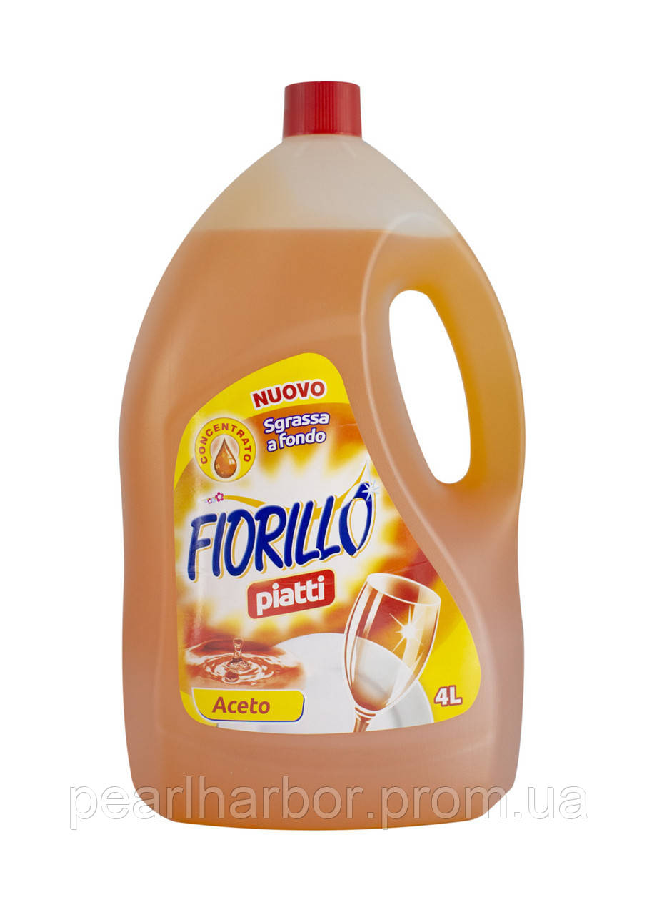 Средство для мытья посуды Fiorillo Vinegar 4 л XE, код: 8080152 - фото 1 - id-p2165136920