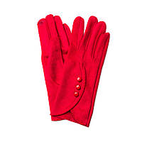 Перчатки LuckyLOOK женские экозамш Smart Touch 688-651 One size Красный GR, код: 6885419
