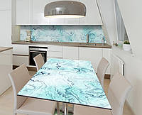 Наклейка 3Д виниловая на стол Zatarga «Ангельские воды» 650х1200 мм для домов, квартир, столо NB, код: 6443855