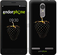 Пластиковый чехол Endorphone на Lenovo K6 Черная клубника (3585t-452-26985) MY, код: 1390414