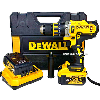 Акумуляторний ударний шурупокрут DeWALT DCD996NT (36V, 5AH) Шурупокрут Деволт потужний