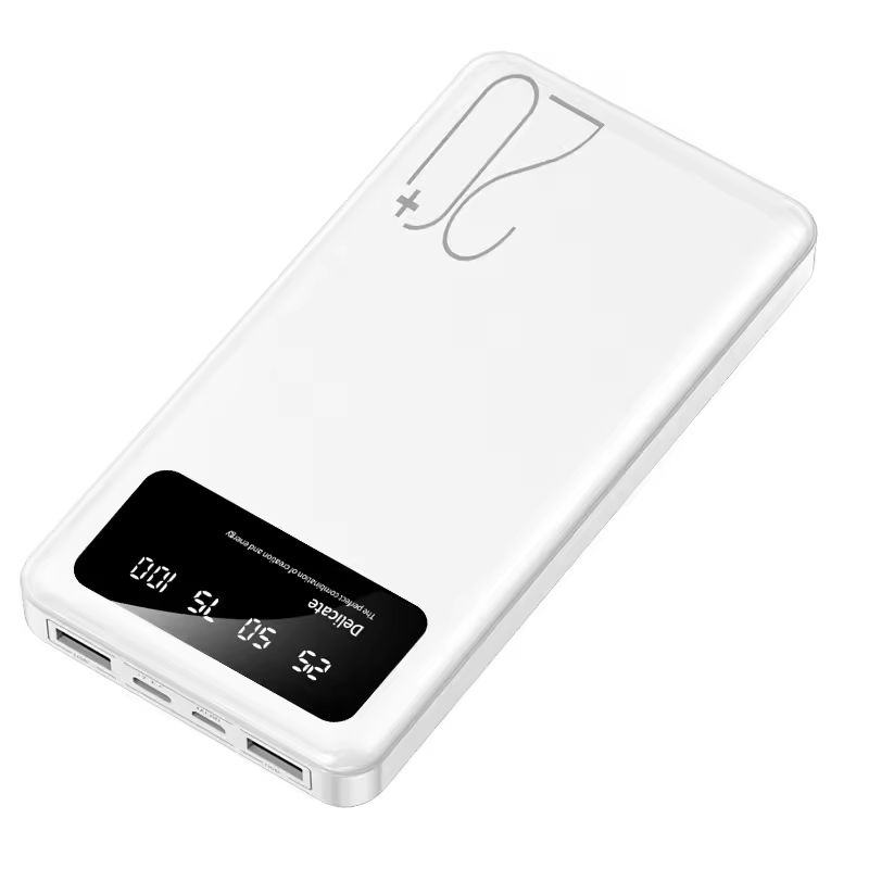 Портативний зарядний пристрій PowerBank на 30000mAh Remax YM-423 Зовнішній акумулятор високої ємності Білий