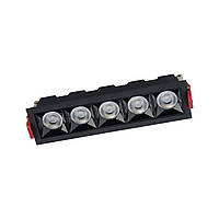 Точечный светильник Nowodvorski 10065 MIDI LED BLACK 20W 4000K RECESSED CN SC, код: 7733829