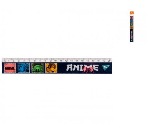 Лінійка Yes 20 см "Anime" 370669 G-Rich, фото 1