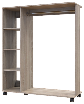 Гардеробна стійка Doros Д1 Дуб сонома 100х41.6х129.4 (41510079)