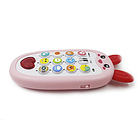 Детский игрушечный развивающий мобильный телефон со световыми и звуковыми эффектами YG Toys Р ST, код: 8368207