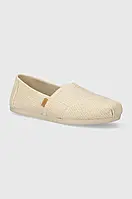 Urbanshop com ua Еспадрилі Toms Alpargata колір бежевий 10020656 РОЗМІРИ ЗАПИТУЙТЕ